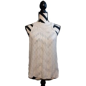 Maeve Anthropologie Ivory Clovis Blouse